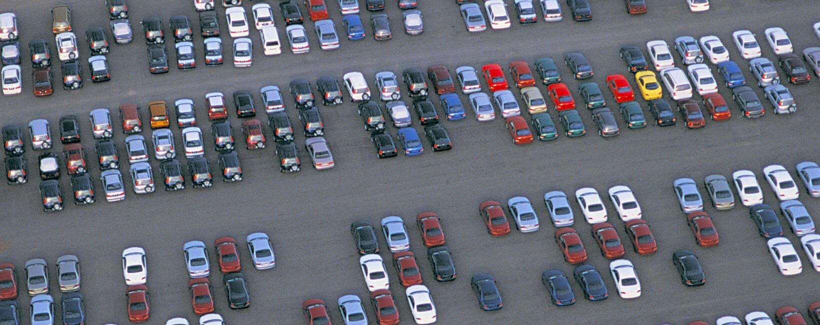 Japanese Cars at the port for import to the USA